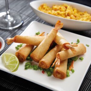 Filo Prawns
