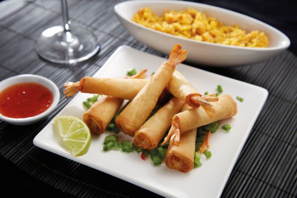 Filo Prawns